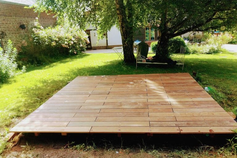 Terrasse aménagée par Instinct Jardin