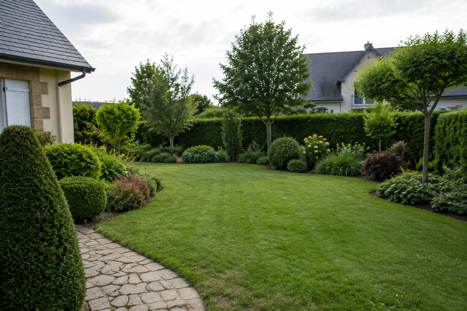 Jardin entretenu par Instinct Jardin